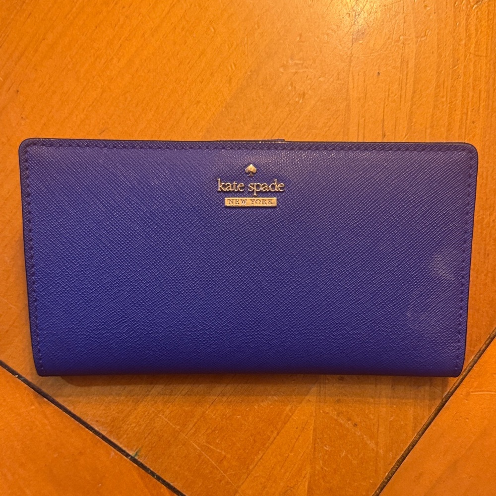 Kate Spade Royal Blue Wallet